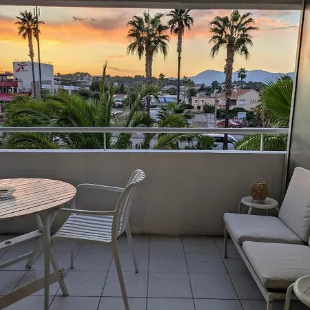 Front De - Acces Direct - Parking Apartmán Villeneuve-Loubet